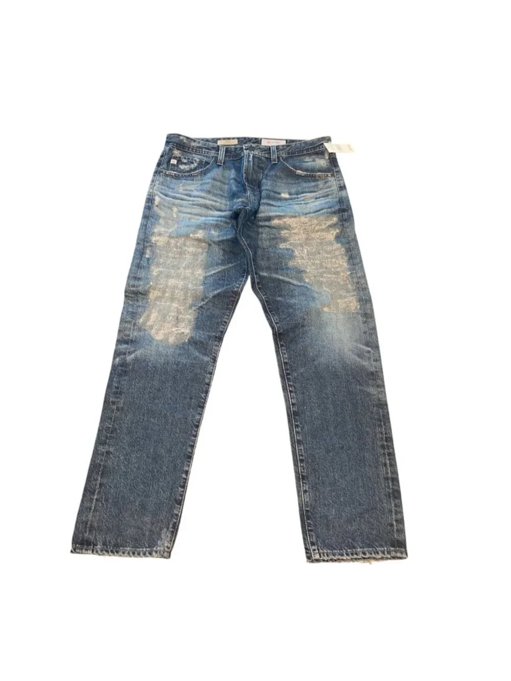AG Apex Relaxed Tapered Jean Mens 32x30 Distressed Grunge Slouchy AG-ED Denim